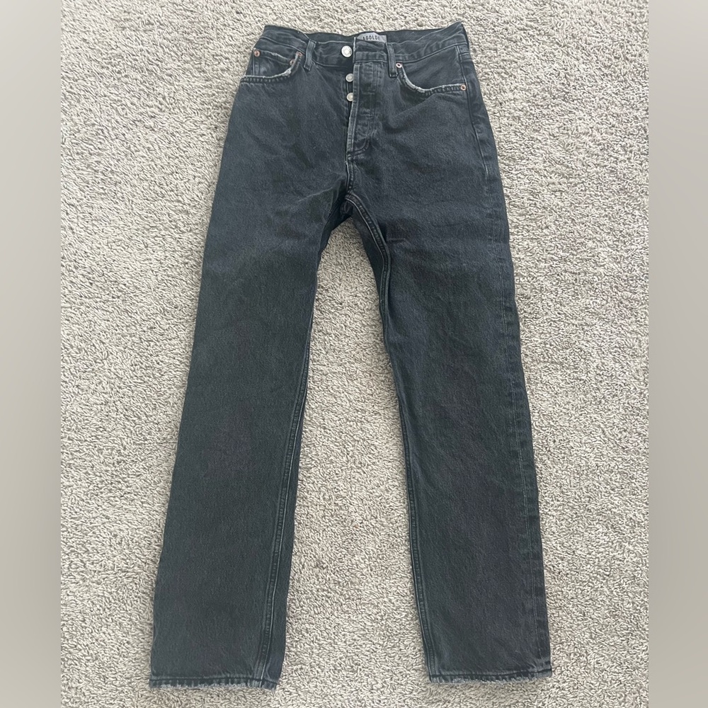 Black Agolde jeans